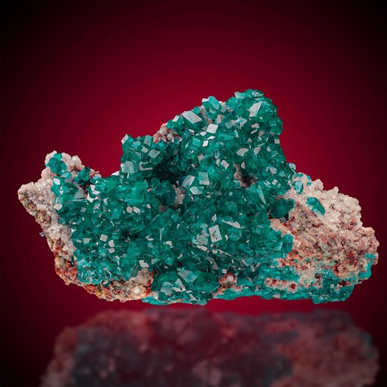 Dioptase-Tsumeb Mine | Tsumeb | Otjikoto Region | Namibia